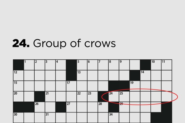 Crossword missing link