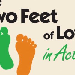 Two feet of love in action