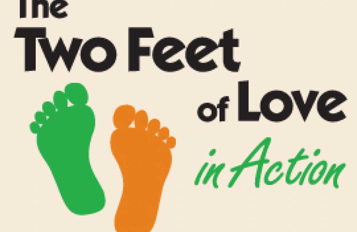 Two feet of love in action