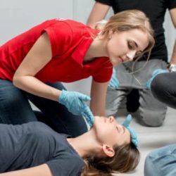 Cpr/aed for professional rescuers and first aid exam a