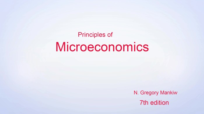 Microeconomics