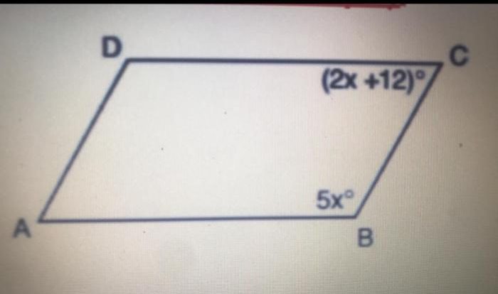 In the accompanying diagram of parallelogram abcd